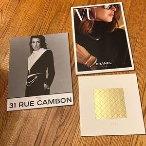 3 Chanel magazine/catalogs.